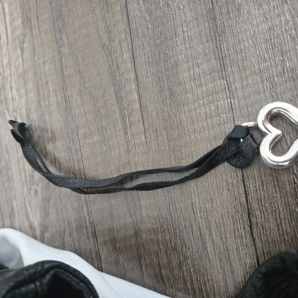 ✨ Brighton Black Leather Shoulder Bag ✨ - Picture 8 of 14